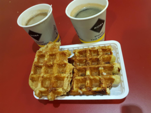 Waffles in Bruxelles